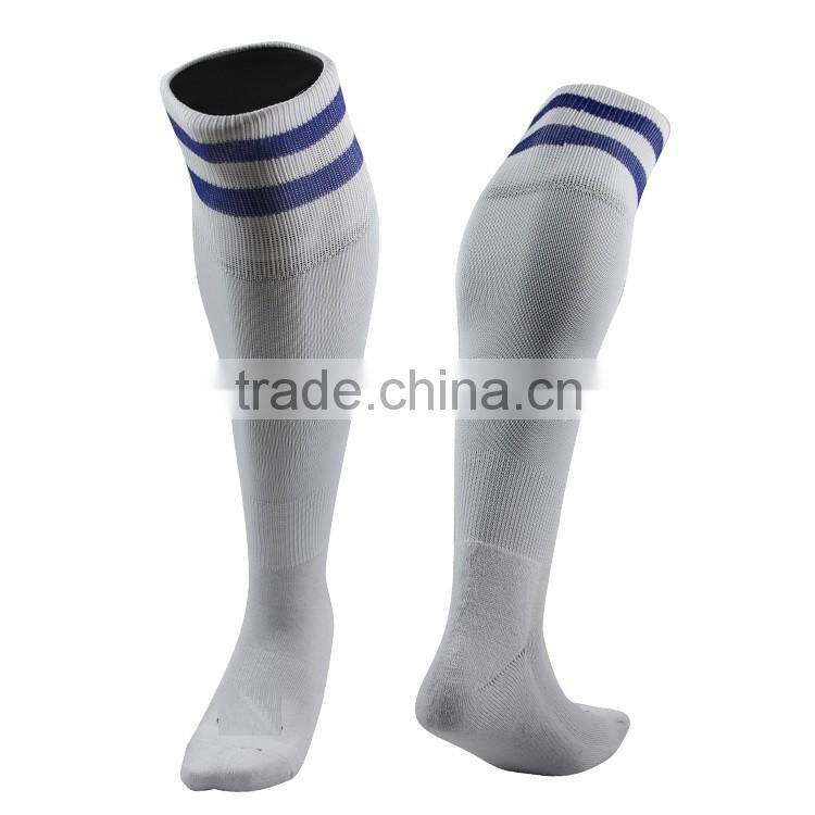 custom adult hot sell nylon with mesh soccer socks