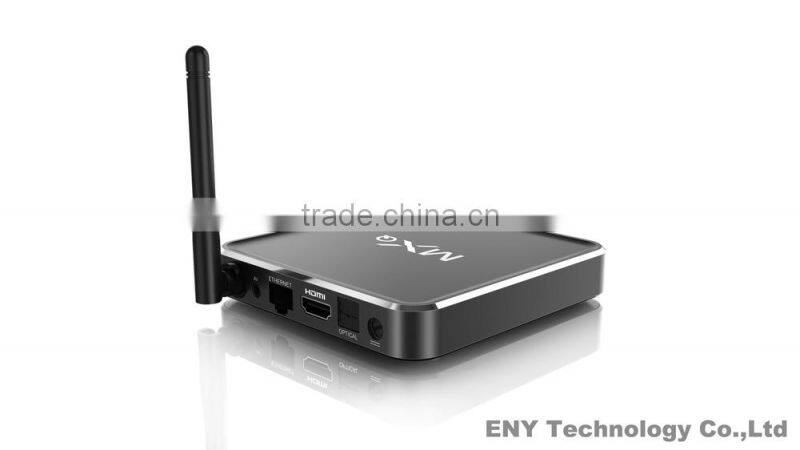 bluetooth4.0 RAM 2GB ROM 8GB kodi 802.11b/g/n wifi Amlogic S805 quad core EM12 MXQ Firmware android 4.4 tv box