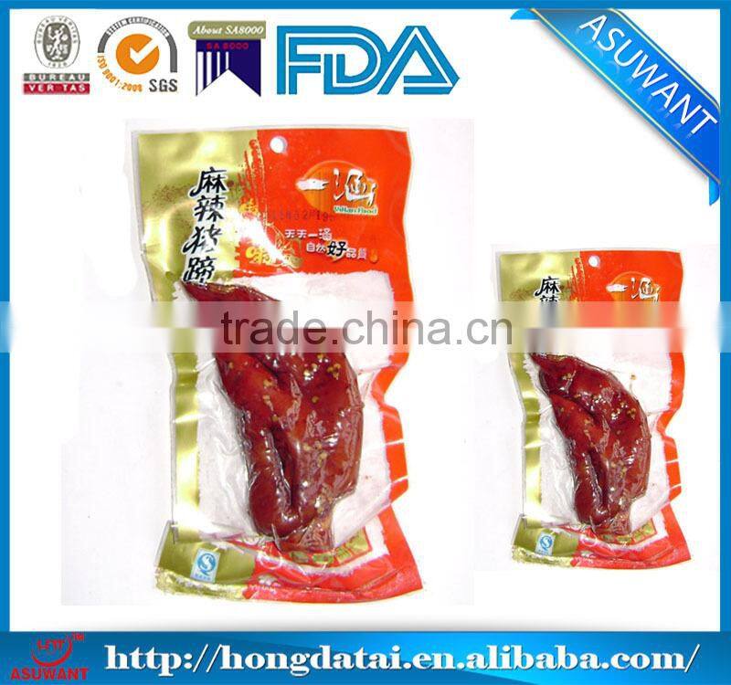 Transparent Plastic Nylon Food Vaccum Bag