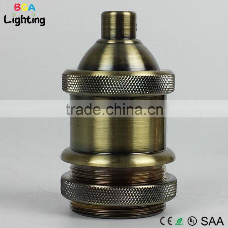 E26 Aluminum metal ceiling lamp socket for suspension lamp