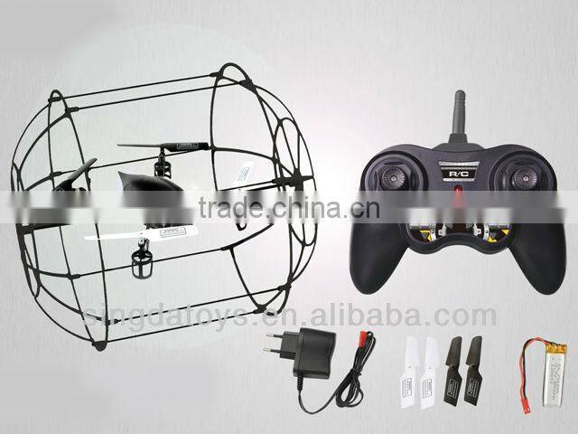 Newest RC Model!U828 2.4G 4 Axis RC Climbing Wall Copter