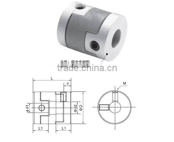 TS6 Setscrew Type Oldham Coupling