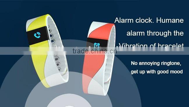 2016 hot sell heart rate smart wrist support Android 4.4 above and other IOS7.1 or above iphone