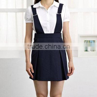 Skort and shirt design for school uniforms models