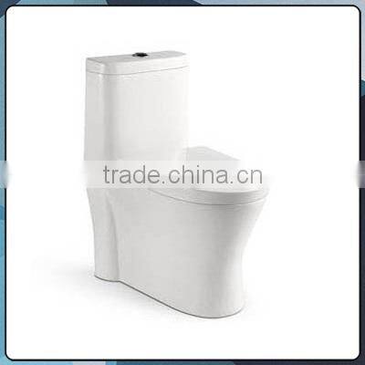 Bathroom good flush function washdown P/S-trap one piece toilet B0837A