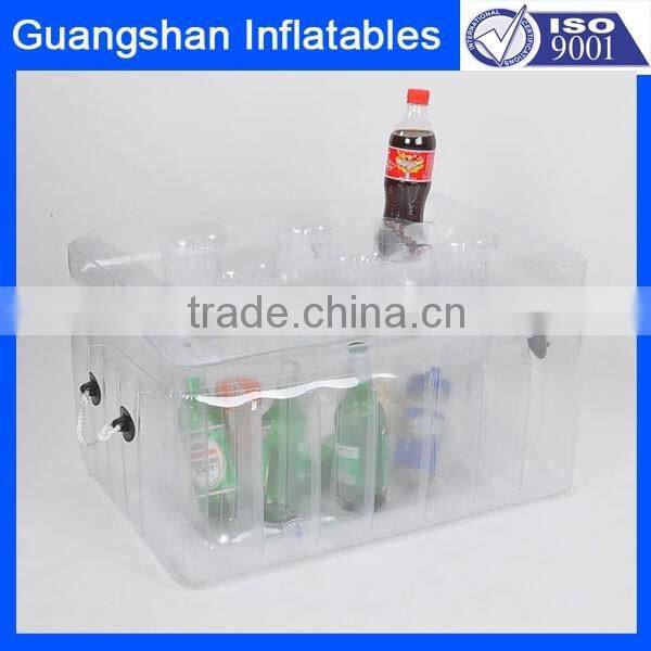 portable PVC camping ice cooler inflatable party bucket