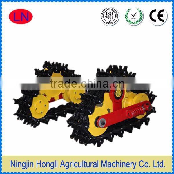 crawler tiller cultivator/harvester for paddy field ,hill