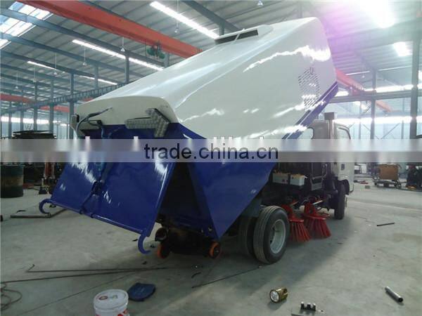 street cleaning truck street sweeper truck
