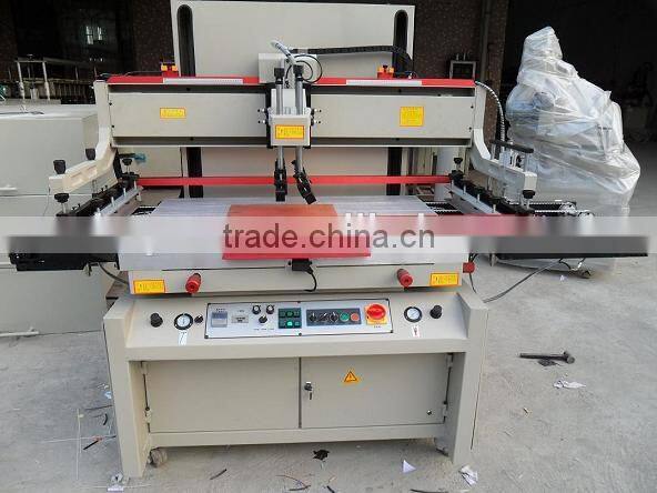 Vertical Semi Auto Flat Bed Silkscreen Printing Machine In Competitive Price