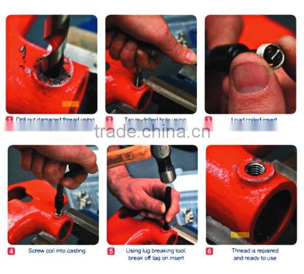 China Wholesale Adjustable 131pc thread repair tool set