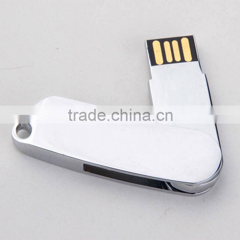 Silver metal usb pendrive 16mb~32gb