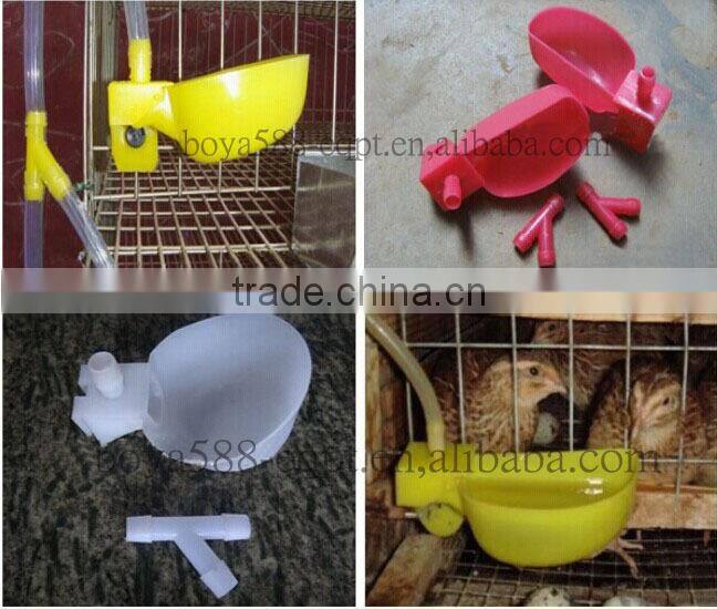 Galvanized battery quail cage for