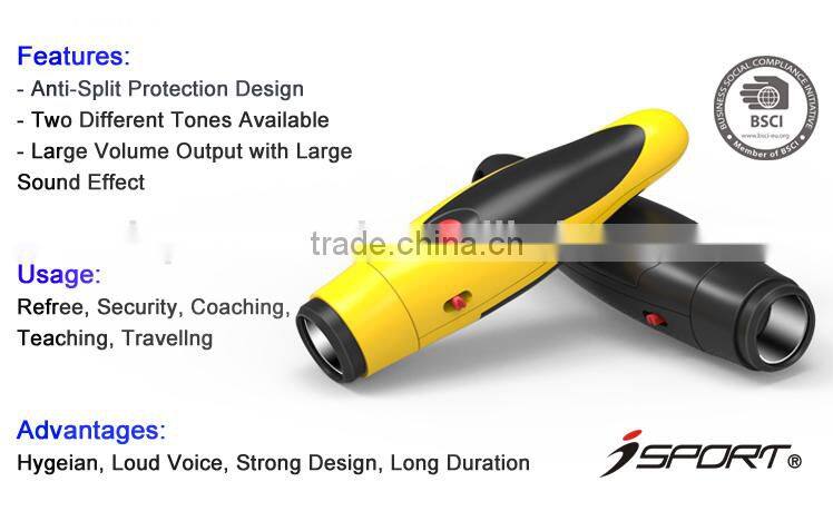 Two Loud Sounds Referee Electronic Survival Whistle with Rope