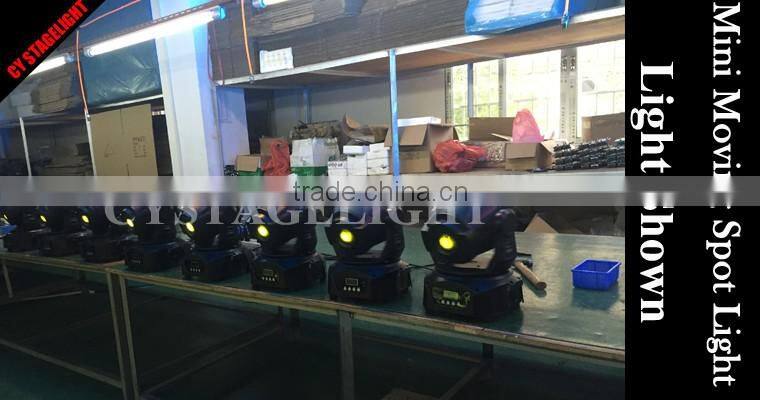 White/Black Housing 60W/75W/90W Mini Spot Led Moving Head Gobo