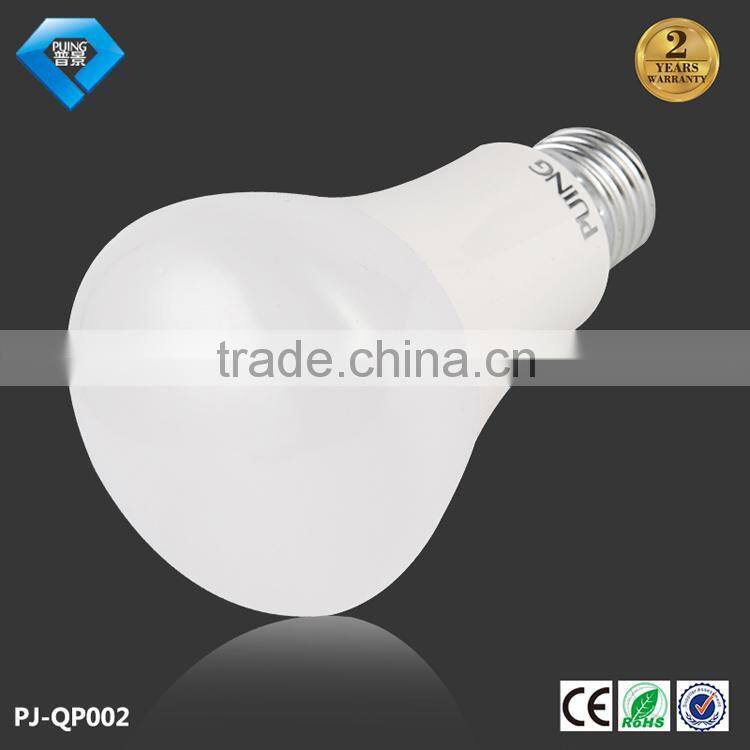 Energe saving 80% input AC85-265V output 12V led bulb E27 holder 9W