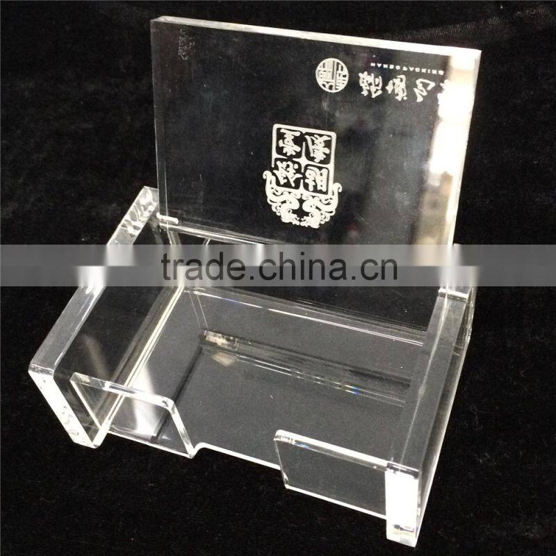 hot sale Fancy Popular acrylic business card holder, place card holder