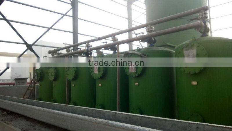 Filtrascale pressure sand filter for cooling tower water filtration