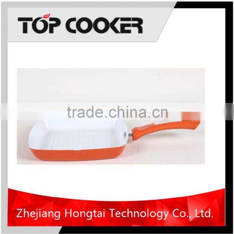 Aluminum Ceramic Coating Steak Frying Pan