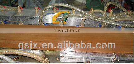 PVC WPC Wood Plastic Profile Production Line