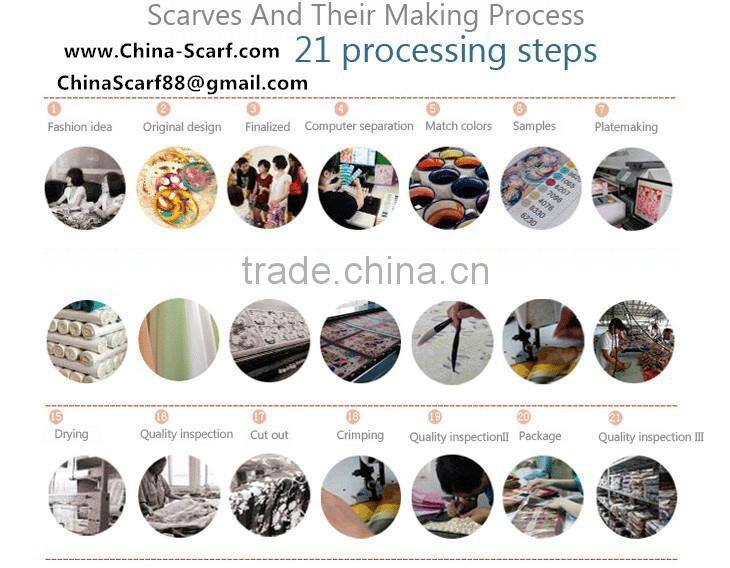 Georgette scarves wholesale