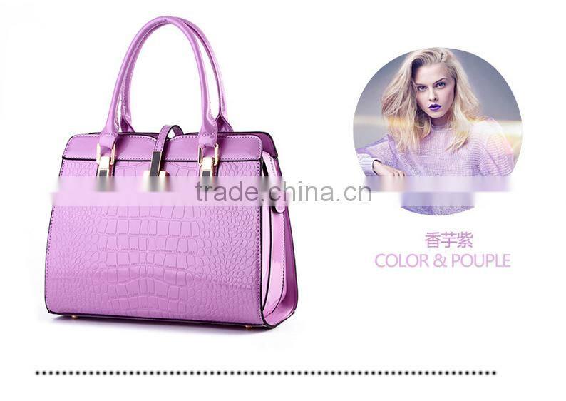 Top quality women sling leather shoulder bag PU Lady hand bag