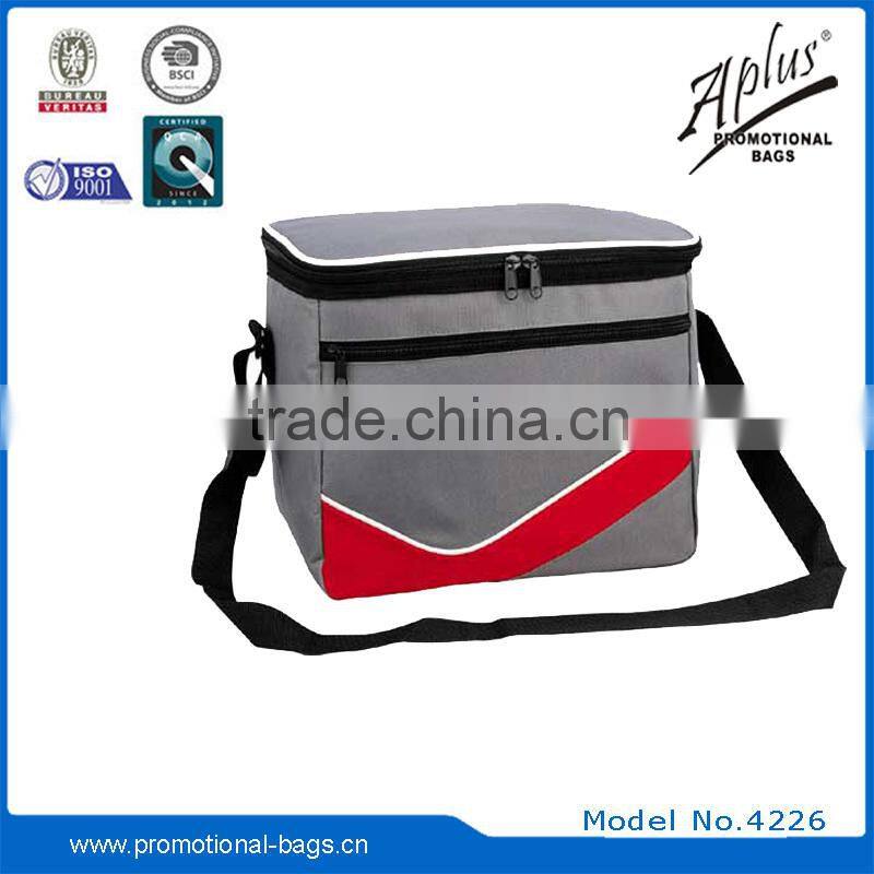 shoulder strap cooler bag men and practical 600D polyester cooler bag