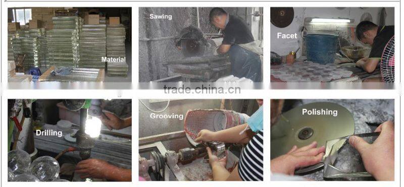 Color Print Image Crystal Glass Keychain for Birthday Gifts