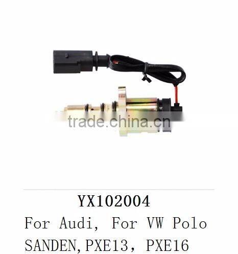 Factory Price PXE13/PXE16 Compressor Auto Sanden Electric Control Valve For Audi