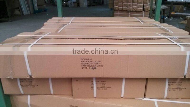 Hypermarket Cosmetics Display Racks/Latest Fashion Cosmetics Store Display Stand with Light Box