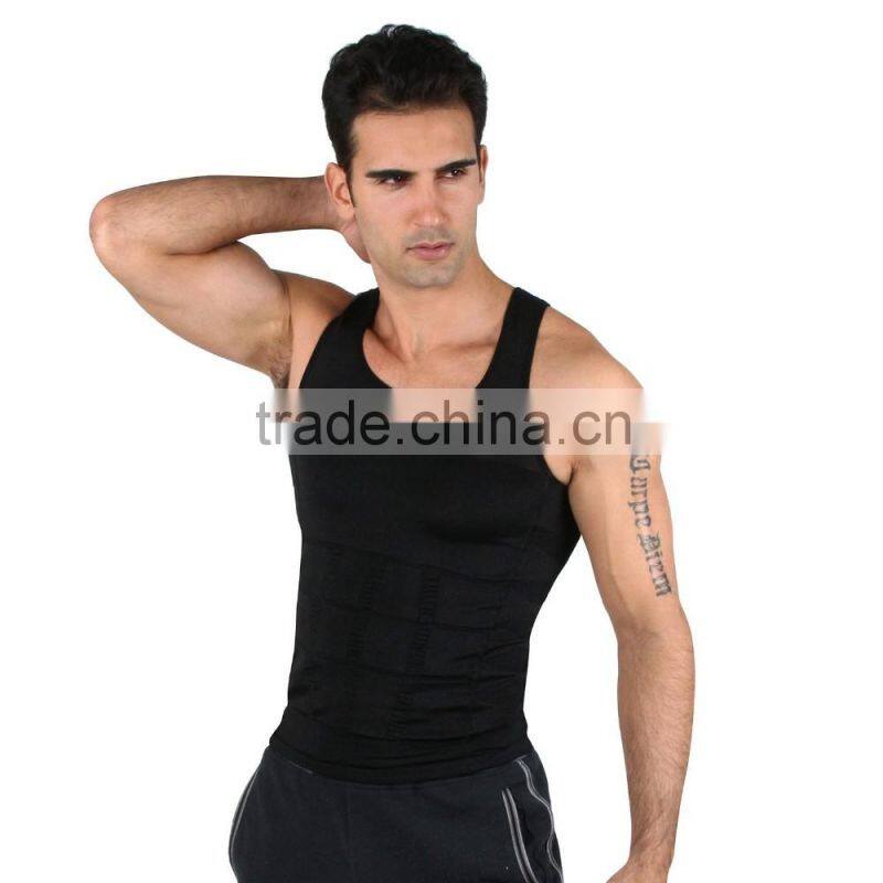 High performance burn fat men body shaper slimming corset for men,shapewear shirt