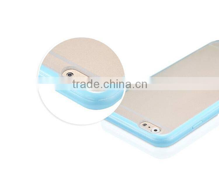 Hybrid Matte PC+TPU bumper case for iphone 6
