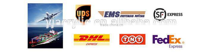 Customized clear acrylic clipboard 4x6 5x7 6x9