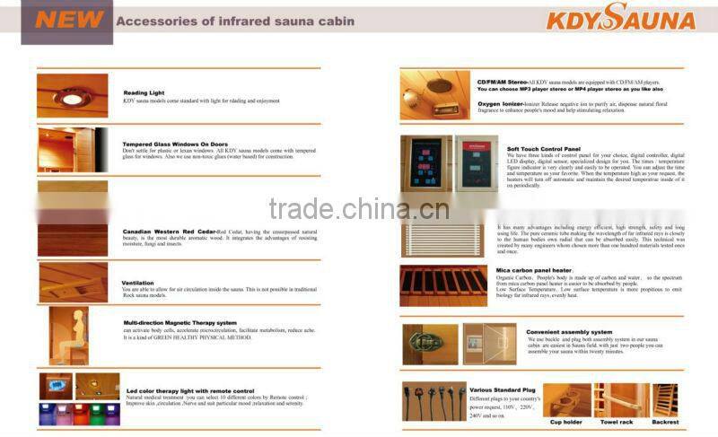 Carbon Near Infrared Sauna Room