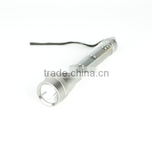 2015 New Product aluminum torch light rechargeable 5 LED flashlight