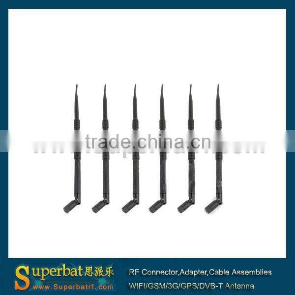 2.4GHz 9dBi Omni WiFi antenna RP-SMA Plug for wireless router 10dbi wifi wireless adapter