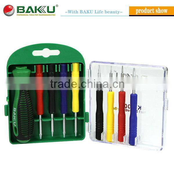 High quality low price 8 pieces in 1 tips precision screwdriver set with plastic handle (BK-6008 )