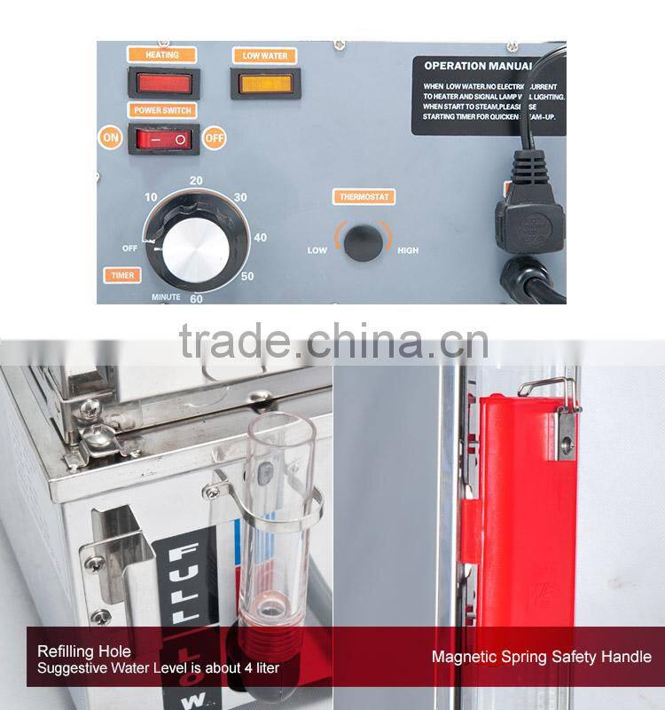 2016 New Product Durable Food Display Steamer Mechanical Type as Professional Kitchen Equipment