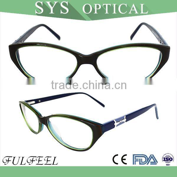 New arrival 2016 beautiful magnetic optical glasses frames