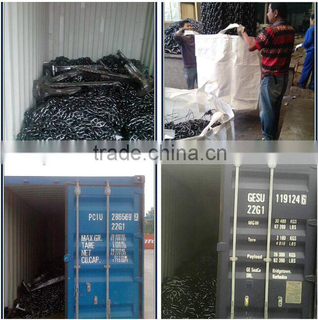 Steel welded stud anchor chain manufacturer