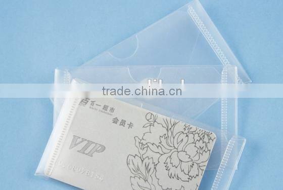 TRANSPARENT PVC MINI CARD BAG