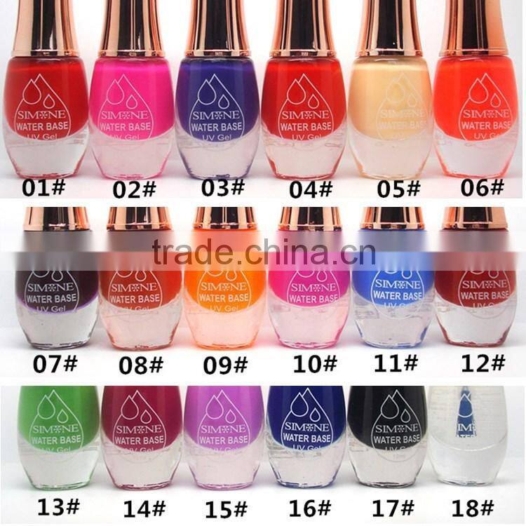 18color peel off One Step Nail Polish environmentally friendly nail polish Non-flavored Peel Off Nail Polish