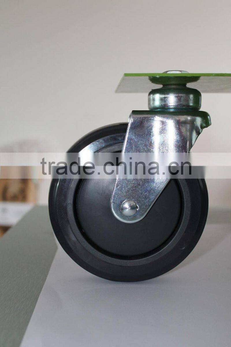5'' PU trolley caster swivel caster