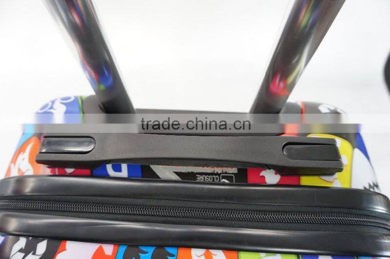 2016 China Fashion Colorful luggage bag Factory Trolley luggage New bags cases