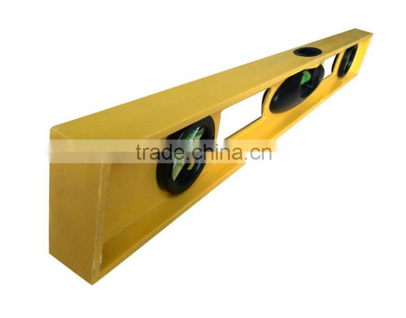 Plastic I-Beam Torpedo Water Spirit Bubble Level Ruler, measure tool