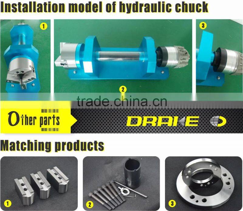 4 jaw through-hole hydraulic automatic lathe chucks for compact automatic cnc lathe
