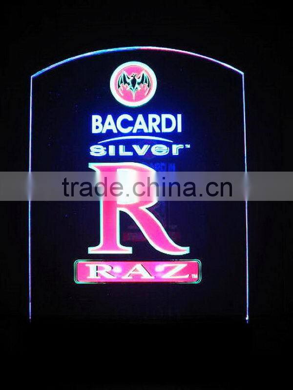 Low price useful acrylic led illumination signs