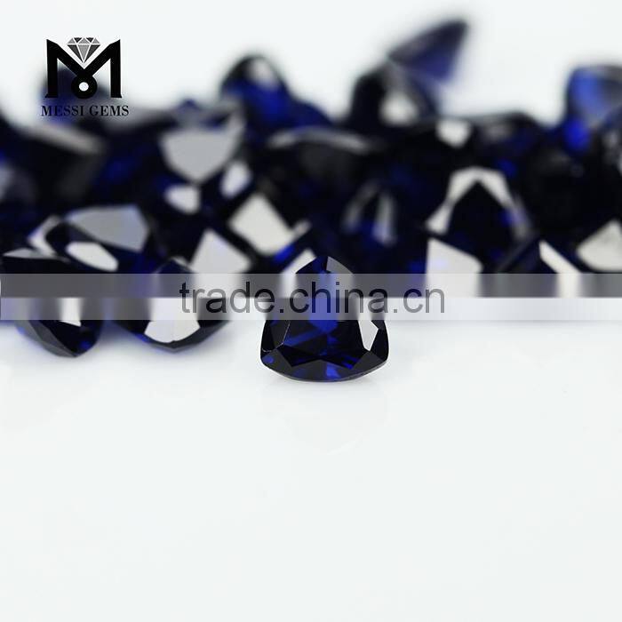 Cheap 6x6MM Trillion Cut Sapphire Nano Gemstone Wholesale Price
