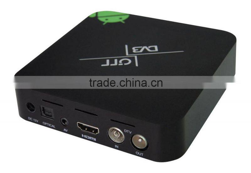 Digital Terrestrial Android TV Box DVB-T2 TV Receiver 3G 3D DVB T2 Smart TV Box