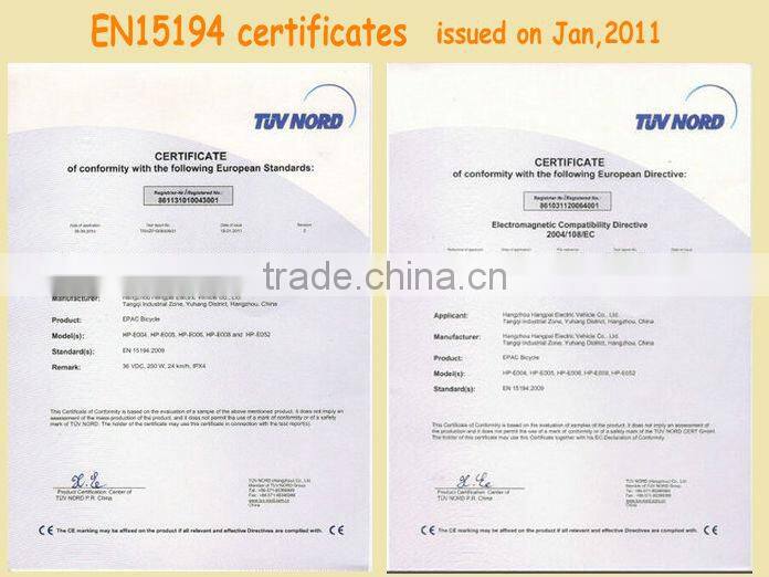 Electric 3 wheel motorcycle specialized for adults (HP-E150)