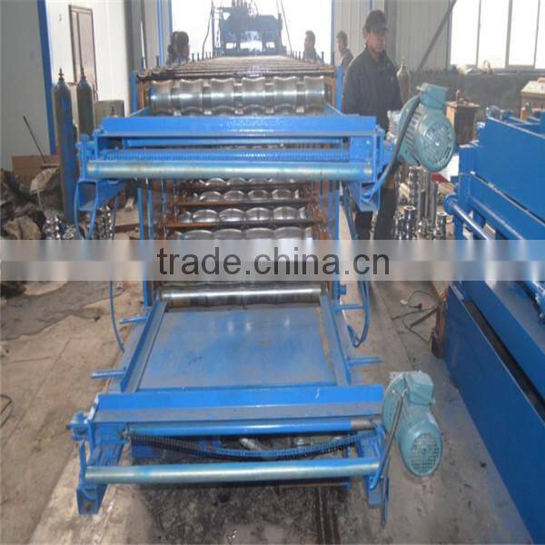 New type- double tiles sheet forming machinery